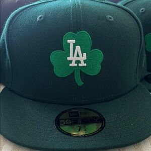New Era Dark Green LA Clover Cap